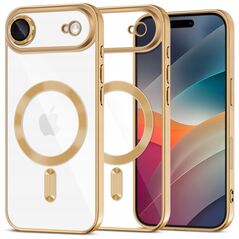 Etui Tech-Protect MagFlex MagSafe do Apple iPhone 17 Air Shiny Gold