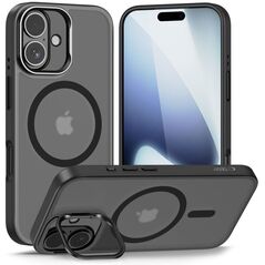 Etui Tech-Protect Magstand MagSafe do Apple iPhone 17 Matte Black