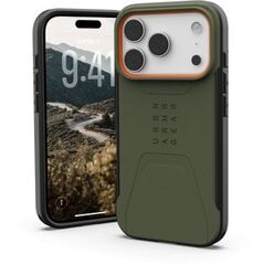 UAG Civilian MagSafe - etui do iPhone 17 Pro kompatybilne z MagSafe (olive/orange)