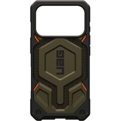 UAG Monarch Pro - etui do iPhone 17 Pro kompatybilne z MagSafe (kevlar element green)
