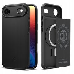 Etui Spigen Thin Fit MagSafe na iPhone 17 Air - czarne