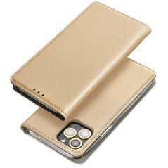 Kabura SMART CASE Book do SAMSUNG S25 FE złoty