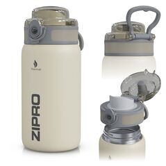 Zipro Butelka termiczna 500 ml Stainless Steel Beżowa