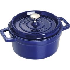 STAUB Garnek STAUB żeliwny okrągły 2.2 ltr niebieski