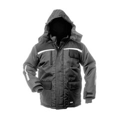 Ανδρικό μπουφάν Apple JACKET LONG ARCTIC GREY/BLACK WJ-89243XL