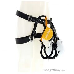 Zestaw via ferrata kit core/evo/toxo 3.0-black-yellow SALEWA
