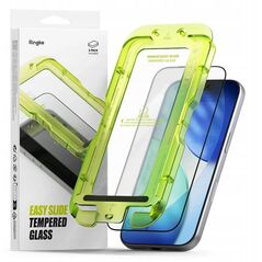 Szkło hartowane Ringke Easy SlidE do Apple iPhone 17 Pro Max Black [2 PACK]