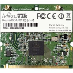 Router Board/Karta Wi-Fi  R52Nm dual band mini PCI, 802.11a/b/g/n, 23dBm, MMCX