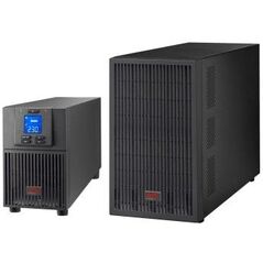 APC Easy UPS On-Line - USV - Turm, erweiterte Laufzeit - Wechselstrom 220/230/240 V - 1800 Watt - 2000 VA - 1-phasig - Bleisaure - USB, serial - Ausgangsanschlusse: 4 - Europa - Schwarz, RAL 7010