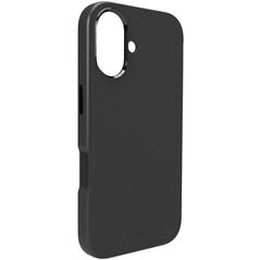 Etui silikonowe Pure Icon Mag Pro Liquid Silicone na iPhone 17 kompatybilne z MagSafe, z ochroną aparatu i aluminiowymi przyciskami - czarne