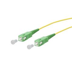 Kabel krosowy METZ CONNECT OpDAT, SC-S APC/SC-S APC OS2, 1 m