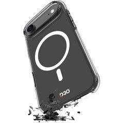 Etui Puro Impact Clear D3O TPU+PC kompatybilne z MagSafe na iPhone 17 Air - przezroczyste
