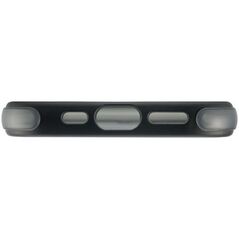 FoneKit Drop-Proof iskunkestava MagSafe-yhteensopiva suojakuori, iPhone 17, musta/harmaa