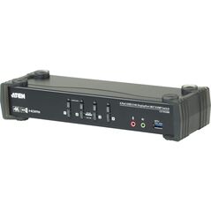 ATEN CS1924M przełącznik KVM Czarny