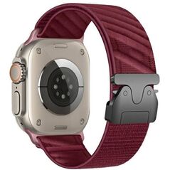 Beline pasek Apple Watch Oblique         42/44/45/49mm czerwony/red