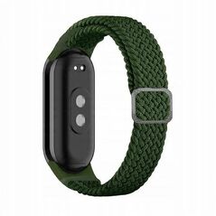Beline pasek Mi Band 10/9/8 Textile      zielony/green