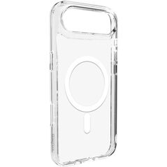 Etui Puro Lite Mag TPU+PC kompatybilne z MagSafe na iPhone 17 Air - przezroczyste z białym pierścieniem