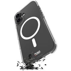 Etui Puro Impact Clear D3O TPU+PC kompatybilne z MagSafe na iPhone 17 - przezroczyste