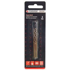 Τρυπάνι για μέταλλα 2.5mm HSS(3τμχ)