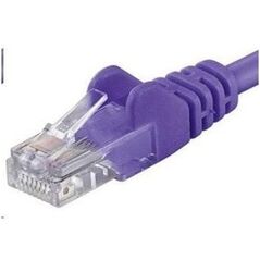 PREMIUMCORD Καλώδιο Patch UTP RJ45-RJ45 CAT5e 10m μοβ