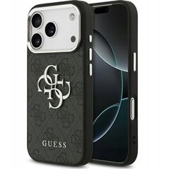 Etui Guess 4G Big 4G Classic Logo do iPhone 17 Pro - czarne
