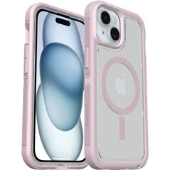 OtterBox Defender XT protective case, Apple iPhone 16e/15/14/13, pink / transparent