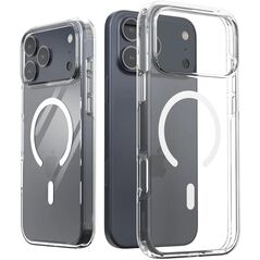 Araree Duple M MagSafe Case for iPhone 17 Pro Max Transparent