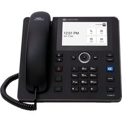 AudioCodes C455HD telefon VoIP Czarny 8 linii TFT
