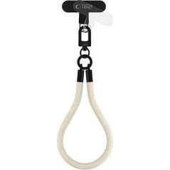 Tech-Protect TECH-PROTECT C3S ROPE WRIST STRAP TAUPE/BLACK