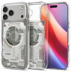 Spigen Ultra Hybrid Mag MagSafe - Etui do iPhone 17 Pro Max (Zero One Natural Titanium)