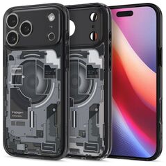 Spigen Ultra Hybrid Mag MagSafe - Etui do iPhone 17 Pro Max (Zero One Black)
