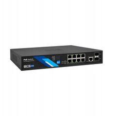 BCS-B-SP08G-2SFP-M BCS BASIC Switch zarządzalny 8x PoE, 2xSFP