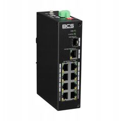 BCS-L-SP0801G-1SFP(2) BCS Switch 8x PoE, 1x RJ45, 1x SFP Gigabit