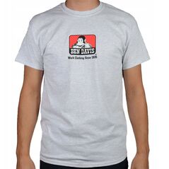 Koszulka Ben Davis Classic Logo Ash