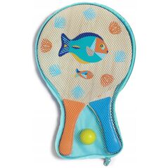 Djeco Παιχνίδι δεξιοτήτων - Σετ τένις παραλίας - Θάλασσα
