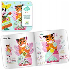 Djeco Δημιουργία με αυτοκόλλητα - Πολύτιμοι λίθοι