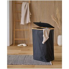 Καλάθι πλυντηρίου Zeller με τσάντα, 44 x 33 x 70 cm