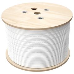 Ομοαξονικό καλώδιο RG6, B2ca, LSOH τριπλής θωράκισης 75 Ωμ, A++ 120dB, 1.13/4.55/7.20 FireHardy 500m ALANTEC