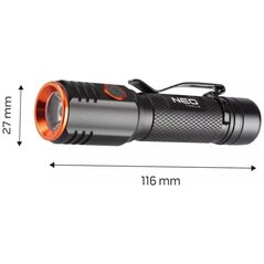 Φακός Neo Φακός επαναφορτιζόμενος USB C 2000 lm CHN LED 99-067