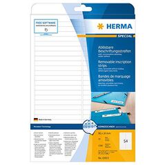 Ετικέτες αυτοκόλλητες Herma 96x10mm (10015)