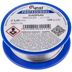 Cynel Σετ για μαλακή συγκόλληση, κολλητήρι και πάστα