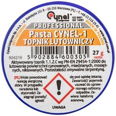 Cynel Σετ για μαλακή συγκόλληση, κολλητήρι και πάστα