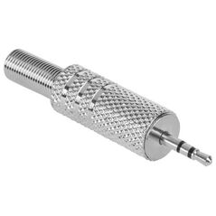 Μεταλλικό βύσμα Jack 2.5 stereo Cabletech