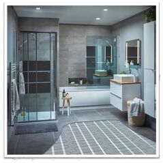 Θερμική επιφάνεια Thermoval για πλακάκια TV RSHM 160W/m2 9,0 m2