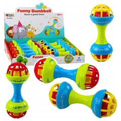 Κουδουνίστρα Μασητικό για Βρέφη Πολύχρωμο Βαράκι