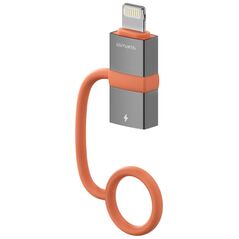 Αντάπτορας 4smarts USB-C σε Lightning PD 27W γκρι 2τμχ