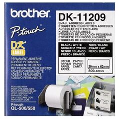 Brother ταινία DK-11209 (μαύρο σε λευκό)