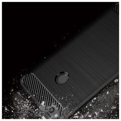 ΘΗΚΗ CARBON LUX CASE BLACK SAMSUNG GALAXY A70S standard