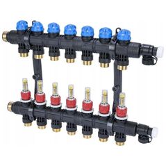 Διανομέας Afriso ProCalida EF1 K 7 κυκλωμάτων θέρμανσης, G1, 0,2÷1,6 l/minA