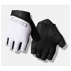 Ανδρικά γάντια GIRO BRAVO II GEL κοντά δάχτυλα λευκό μέγεθος XL (περίμετρος χεριού 248-267 mm / μήκος χεριού 200-210 mm) (NEW 2025)